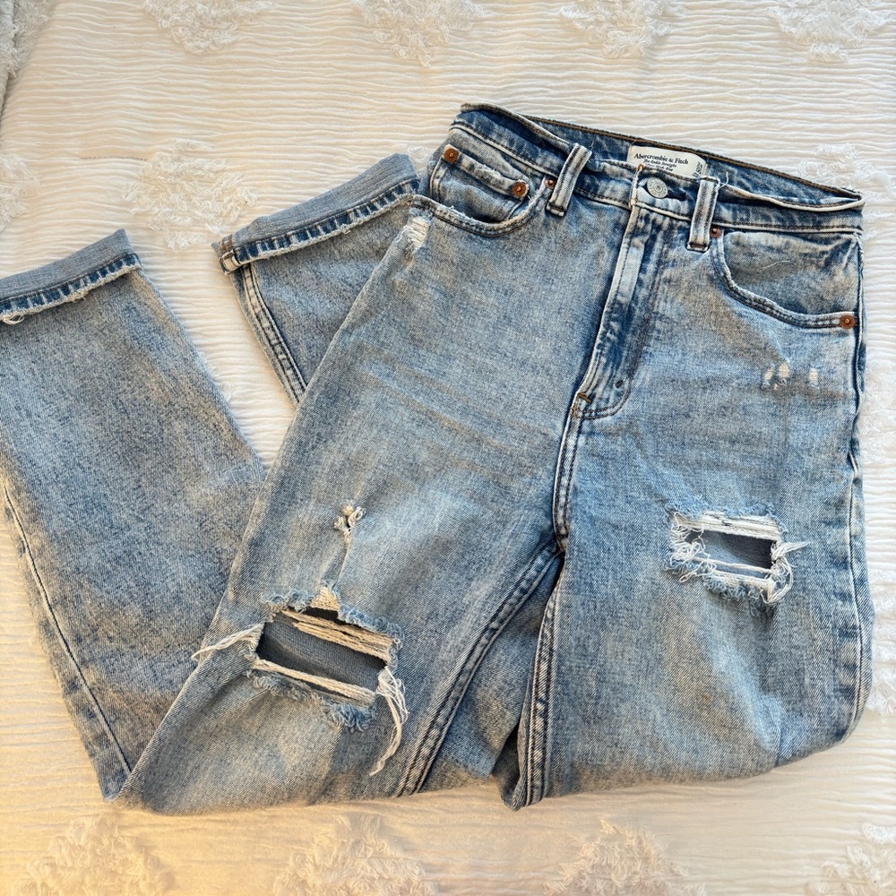 Abercrombie and fitch high waisted skinny jean size 24/00R